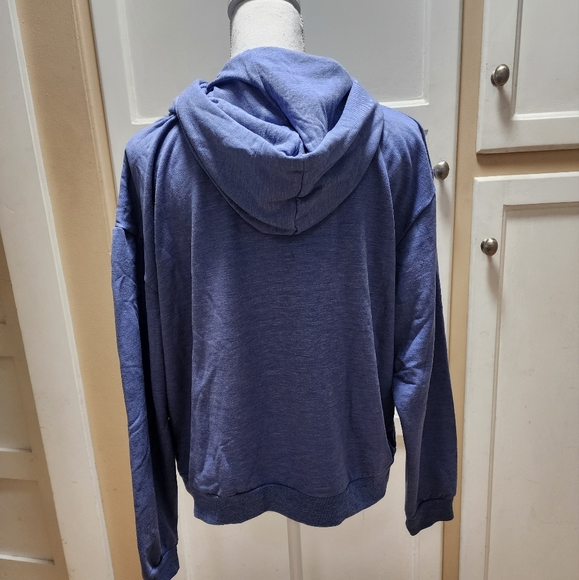 Doe Women's Graphic Print Hooded Sweatshirt - Picture 7 of 12